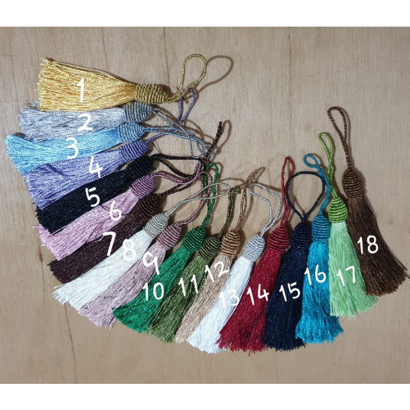 Tassel/Rumbai Kepala Tali Per pcs