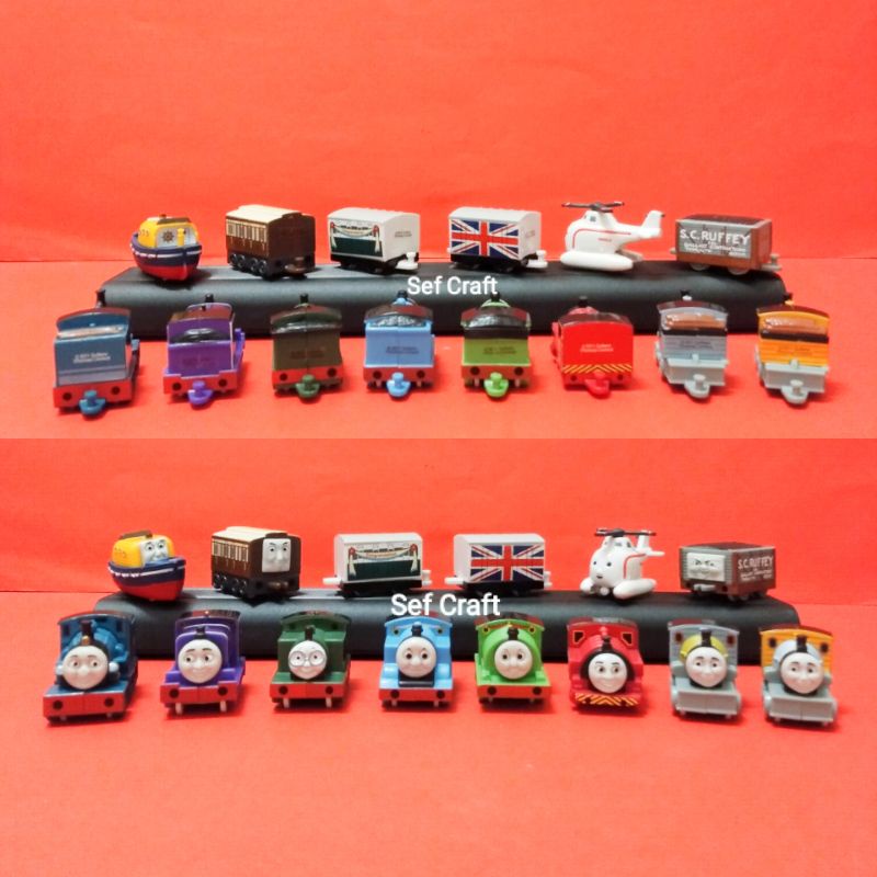 Mini Thomas train & friends plastic topper 14/set licensed Gullane Import