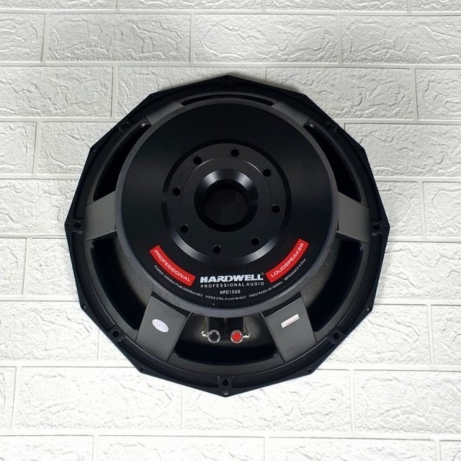 Speaker komponen hardwell 15 inch hpd 1550 original hpd1550 component