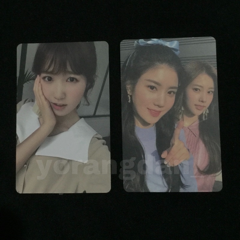 OFFICIAL PHOTOCARD PC IZ*ONE COLOR*IZ - HITOMI EUNBI HYEWON