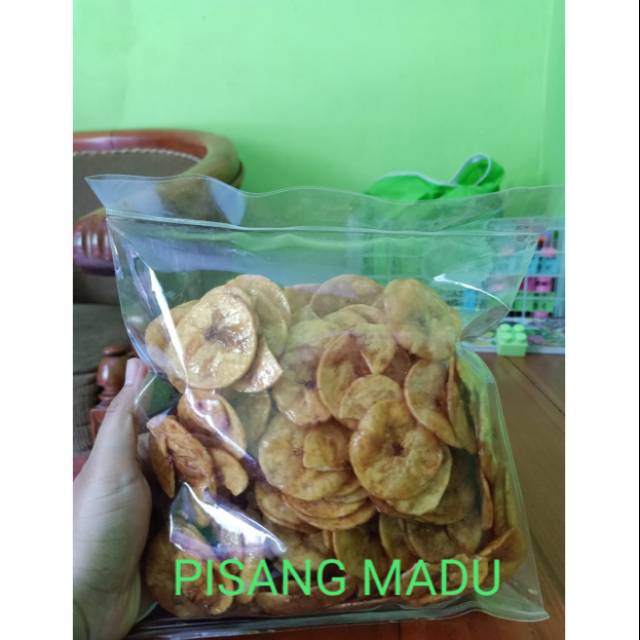 

Kripik pisang madu 250 gr