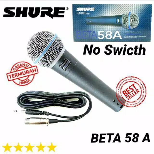 Mic / Microphone / Mik Kabel SHURE BETA 58A