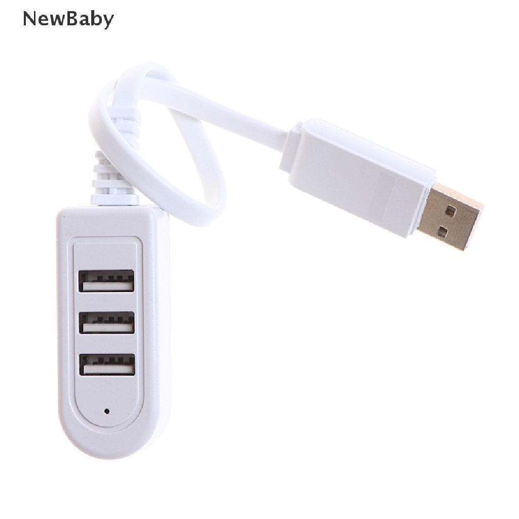 Newbaby HUB Splitter 3 Port USB 3.0 Kecepatan Tinggi Untuk Laptop / PC
