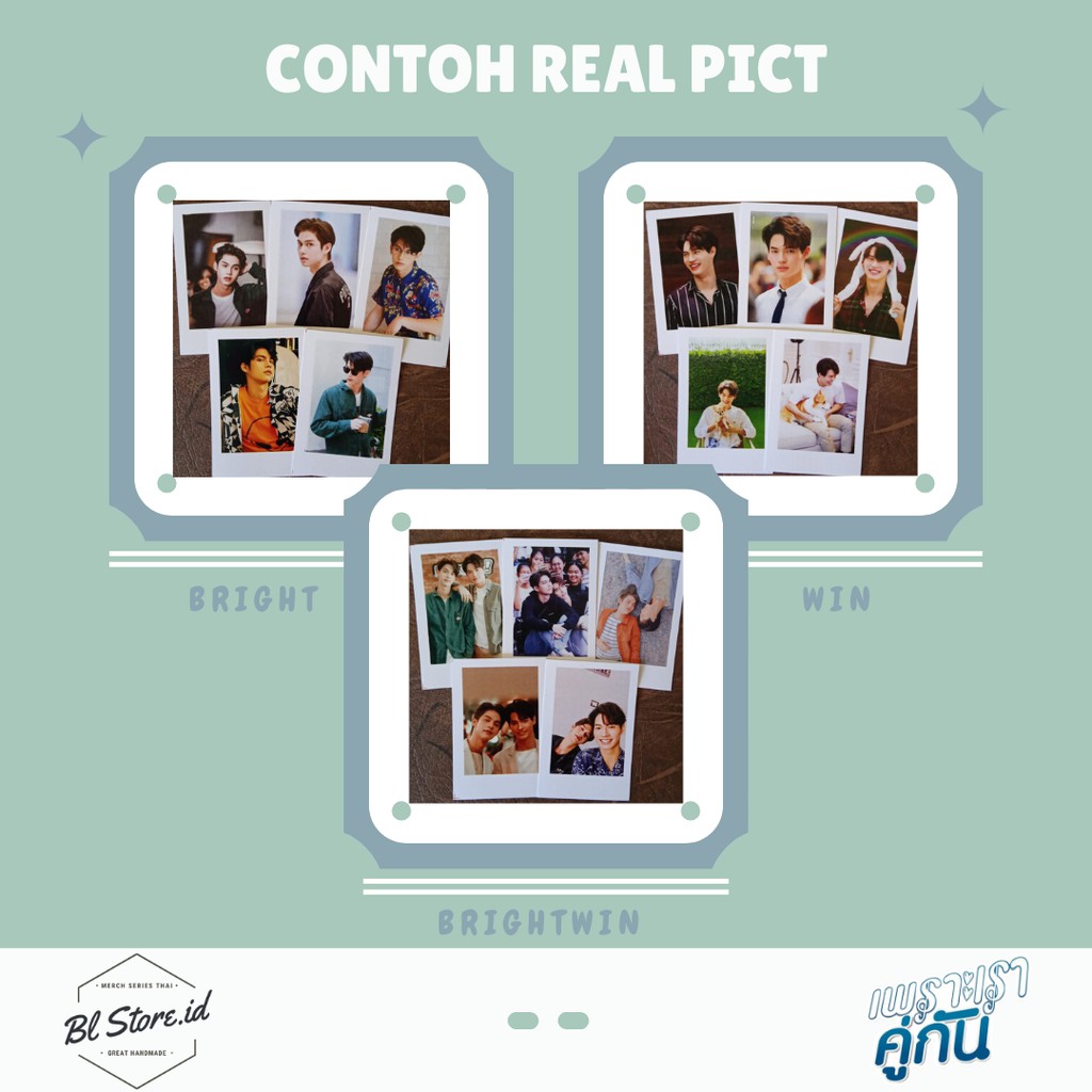 Polaroid 2gether The Series Bright Win Fanmade Shopee Indonesia