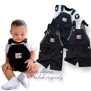 Image of (BISA COD) SETELAN OVERALL JEANS/6BLN-5T