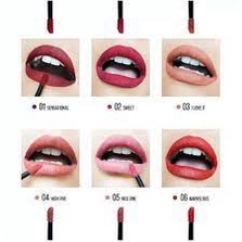 ✦SINAR✦ Y.O.U ( YOU ) - Simplicity Matte Lip Color - Sensational - Sweet - I Love It - Highfive - Nice One