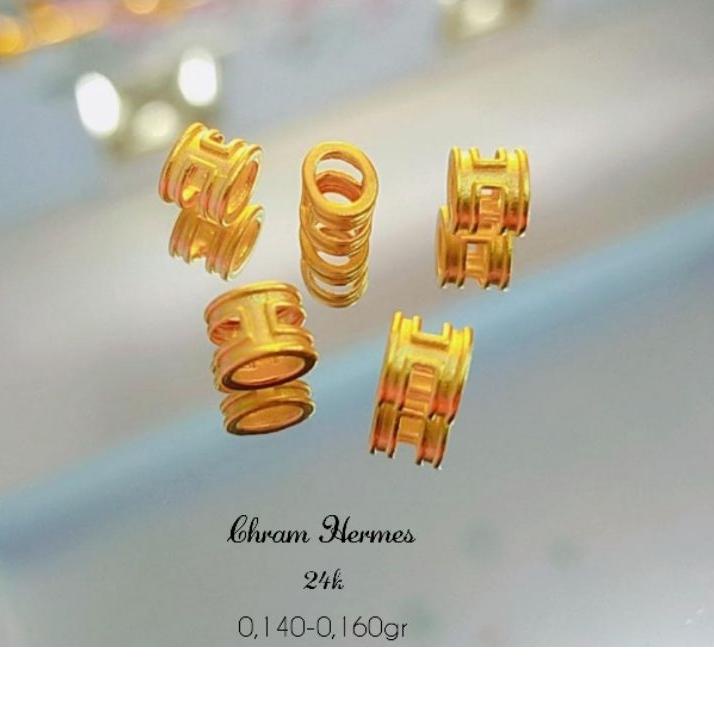 Tidak Diragukan.. CHARM LIONTIN EMAS KADAR 999