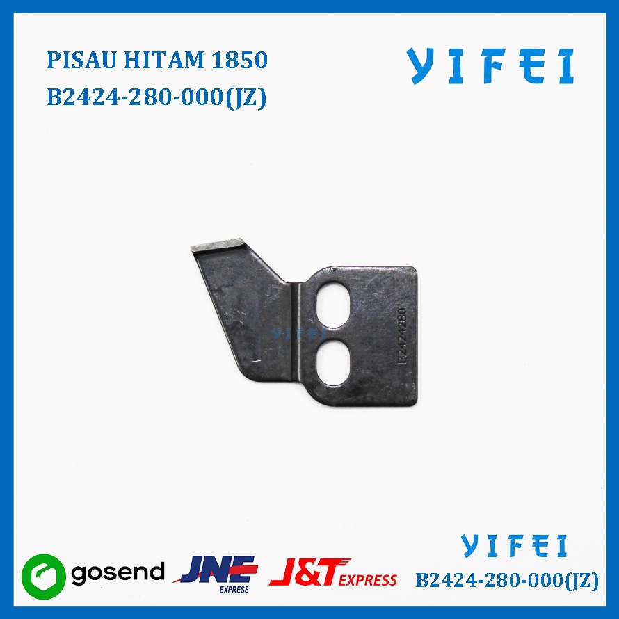 PISAU HITAM 1850/FIXING KNIFE/COUNTER KNIFE 1850 YIFEI B2424-280-000