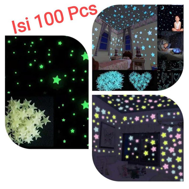

stiker glow in the dark