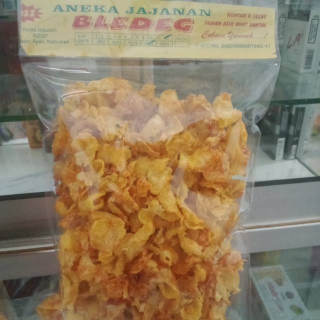 

Emping Jagung Pedes "Bledeg