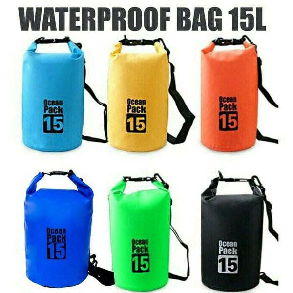 TAS WATER PROOF OCEAN PACK DRYBAG 15 Liter BIG SIZE