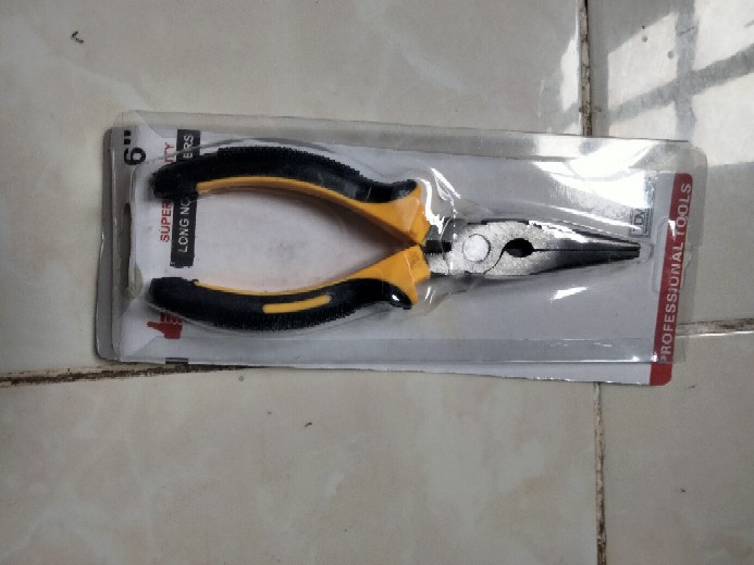 Tang Lancip 6 Long Nose Plier 6 Inci