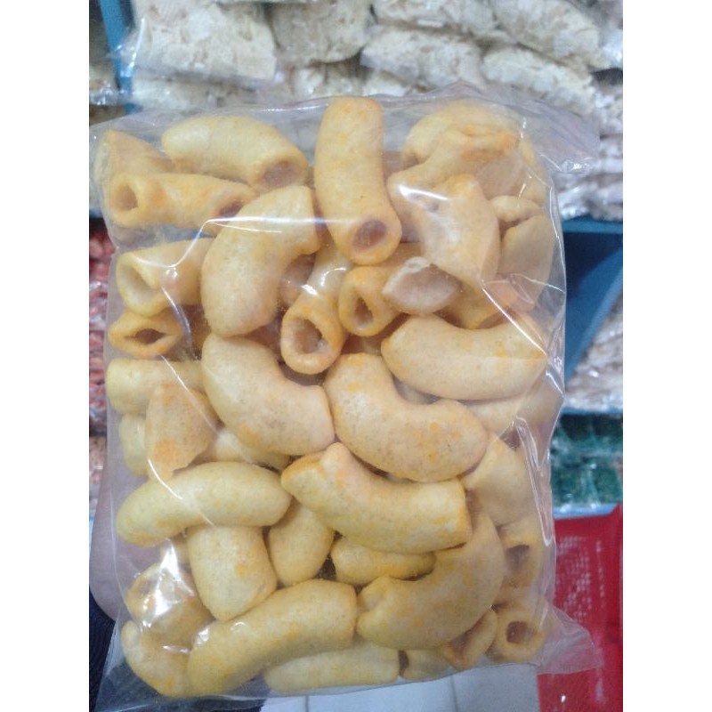 

makaroni keju cemilan enak jajanan murah serba Rp. 3.000