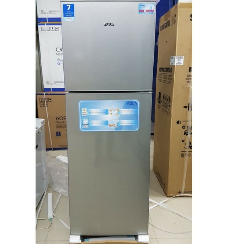 KULKAS AQUA JAPAN AQRD 261 LEMARI ES 2 PINTU AQRD261 LOW WATT