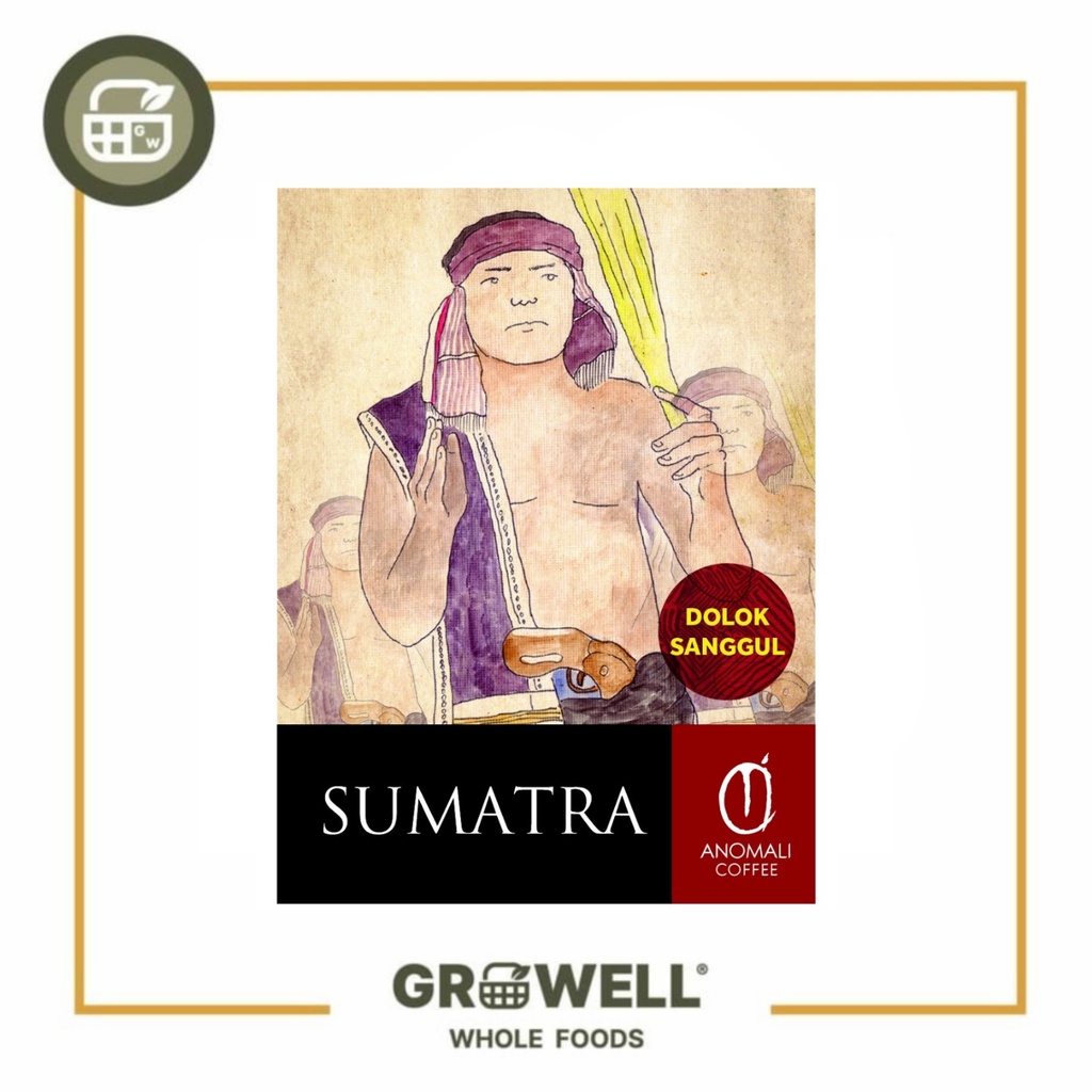

ANOMALI COFFEE SUMATRA DOLOK SANGGUL WHOLE 200GR