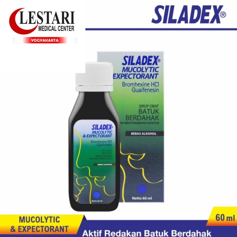 SILADEX BIRU 1 Botol / 60ml / Obat Batuk Berdahak