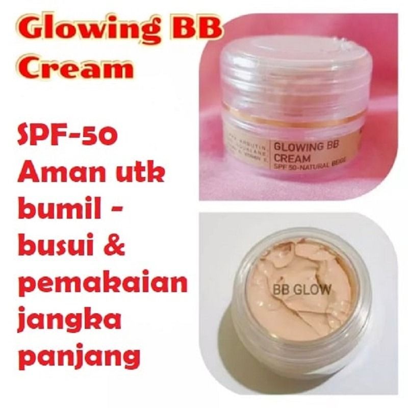 GLOWING BB CREAM SPF 50 NATURAL BEIGE || GLOWING BB GLOW SPF 50