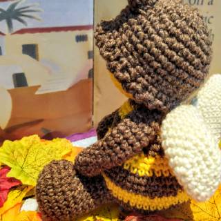 Amigurumi Boneka Handmade  Kerajinan  Tangan Rajutan Honey 