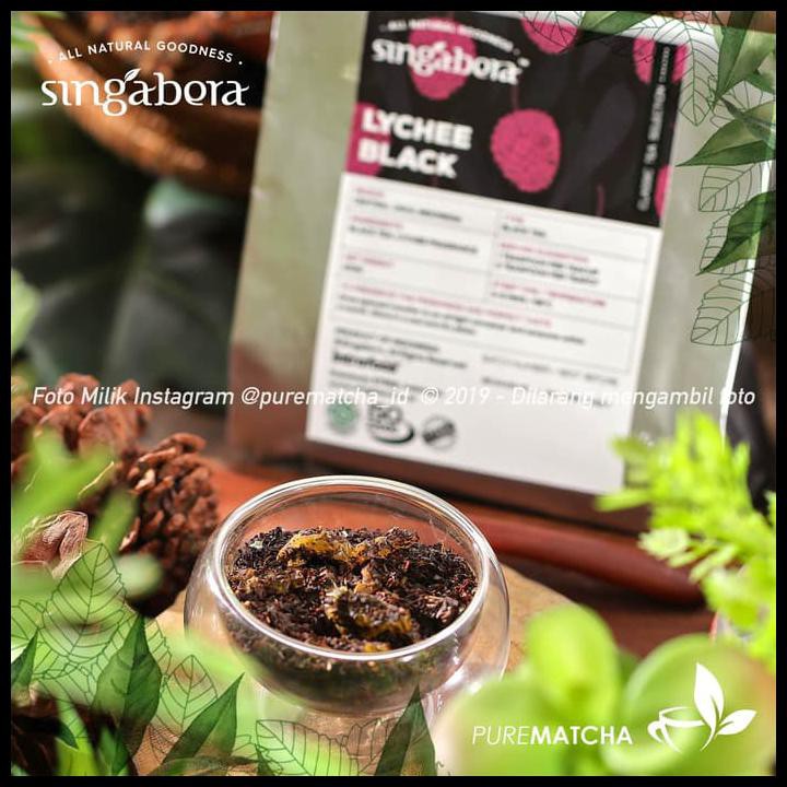 

Singabera - Lychee Black Tea 10Gr Sample Teh Hitam Leci Horeca Premium