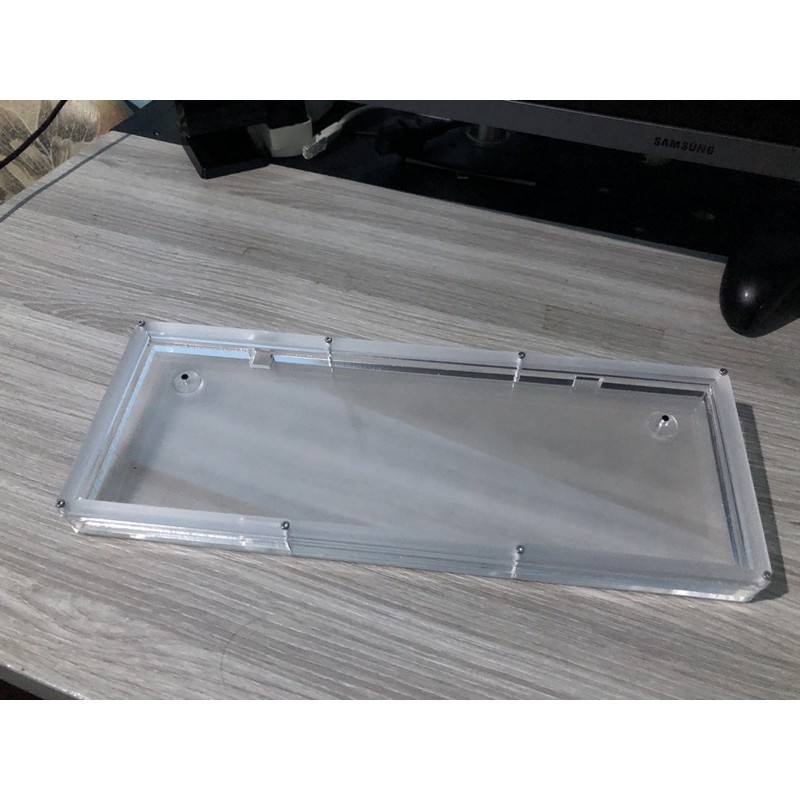 Custome Case akrilik Keyboard Mechanical 60% Vortex Series VX5