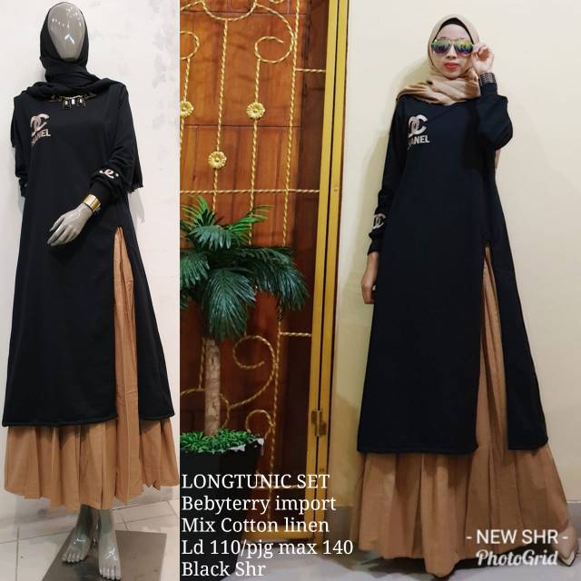 Longtunic chanel ori shr