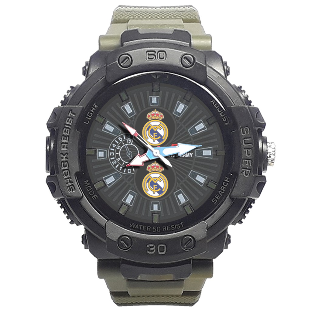 Jam Tangan  REAL MADRID SPORT Bagus