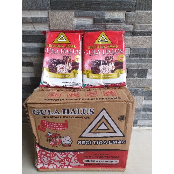 Jual Gula Halus Segitiga Emas 250 Gram Shopee Indonesia 8502