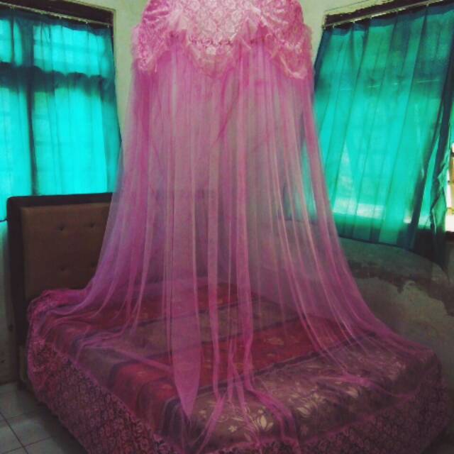 Ecer/Klambu Gantung Anti Nyamuk / Klambu Gantung Tebal/Tile Tebal/Klambu Tebal /Klambu Warna Warni