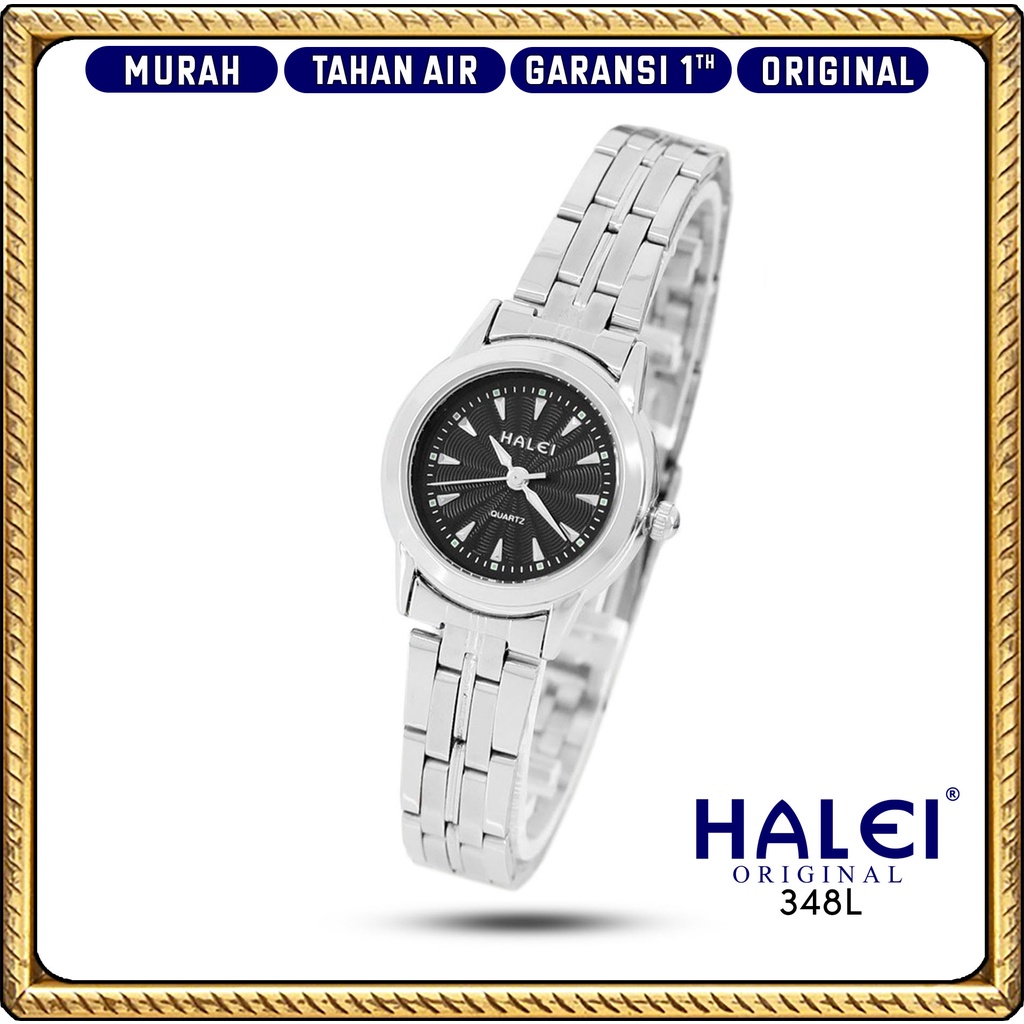 Premium (RRW) #Jam Tangan Halei ORI #Garansi 1 Tahun #Jam Tangan Rantai Wanita Bulat Original Murah