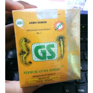 Gemuk Sehat GS no 1 Kapsul Original