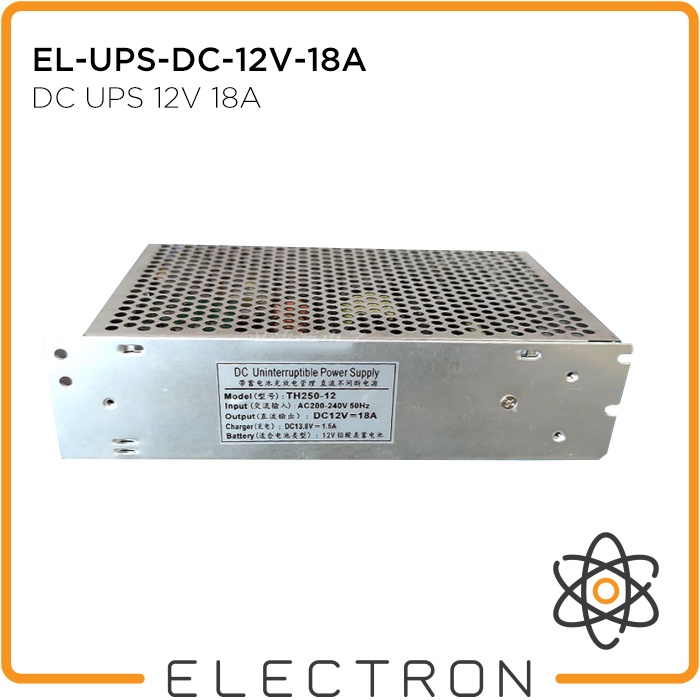 EL-UPS-DC-12V-18A Switching Power Supply Backup Aki Battery Charging