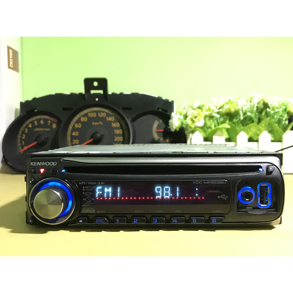 Single din Kenwood KDC-MP5539U