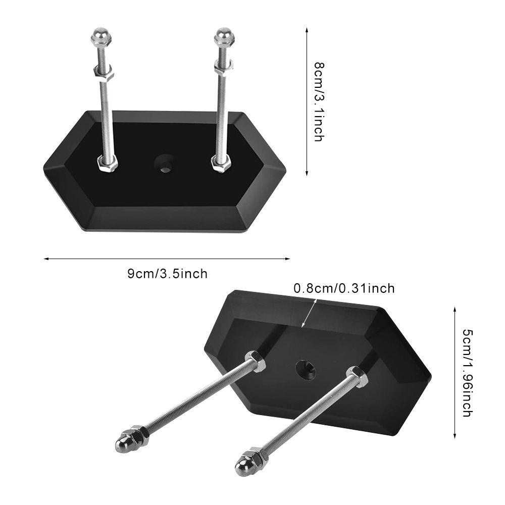 Chookyy Rak Dinding Olahraga Outdoor ABS Stand Skateboard Rak Penyimpanan