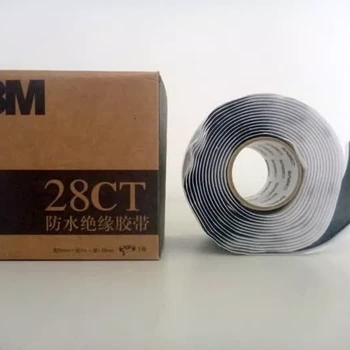 

Isolasi Adhesive Waterproof / Rubber Adhesive Waterproof Tape Tipe 28C
