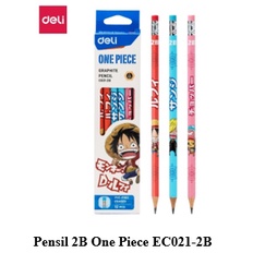

Pensil Kayu 2B Deli Graphite Pencil EC021 / Edisi One Piece 12Pcs/Box