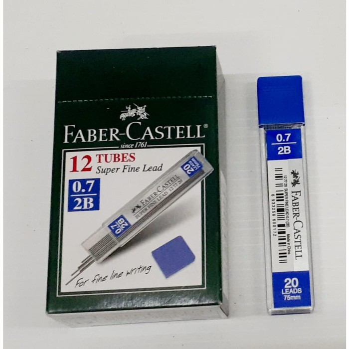 

ISI / REFILL PENSIL MEKANIK 2B FABER CASTELL 127720 | 0.7 x 75mm
