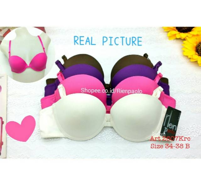 Bra BH Celana Dalam CD G String Lingerie Set Sexy Hot Kawat Motif Lucu Import Rien Paolo 2607