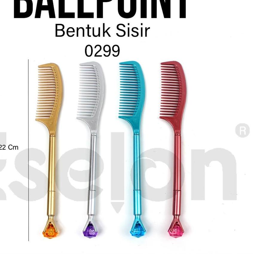 

8.8 SALE|SQ34|12pcs Pulpen Gel Sisir 0299 / 1pack Pulpen Gel Fancy