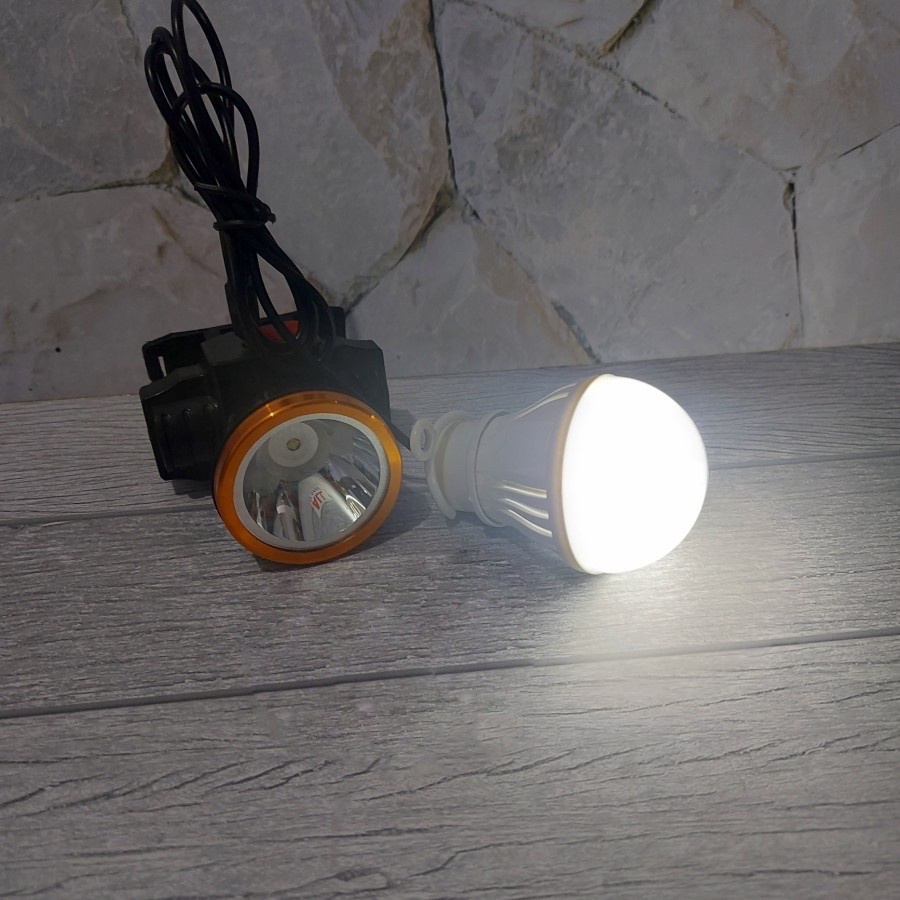 COD SENTER KEPALA LED SUPER TERANG 50 WATT ROLINSON RL-178K + BOHLAM 5WATT