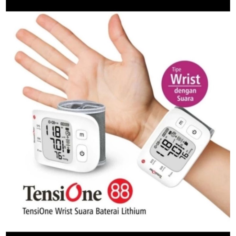 Tensimeter Digital TensiOne 88 Pergelangan Tangan Onemed