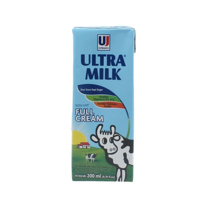 

ULTRA MILK PLAIN SLIM PACK 200ML