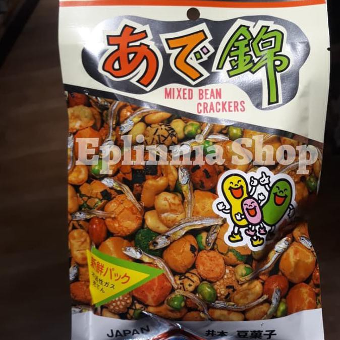 

Imoto Adenishiki Mixed Bean Crackers 100 Gr - Kacang Campur Adenishiki Titanium.Store1