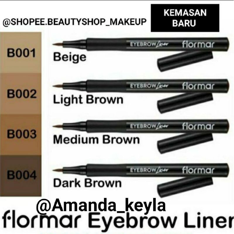Flormar EyeBrow Liner Spidol Waterproof #Madeinturky# Spidol Alis