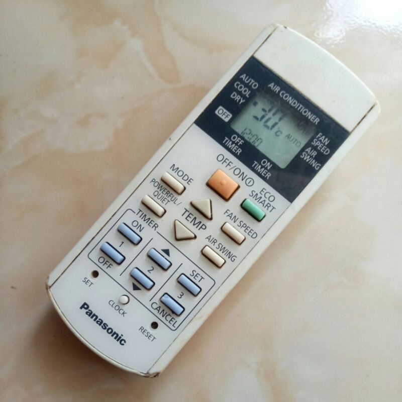 REMOT AC PANASONIC ECOSMART A75C4157 ORYGINAL+BATRE