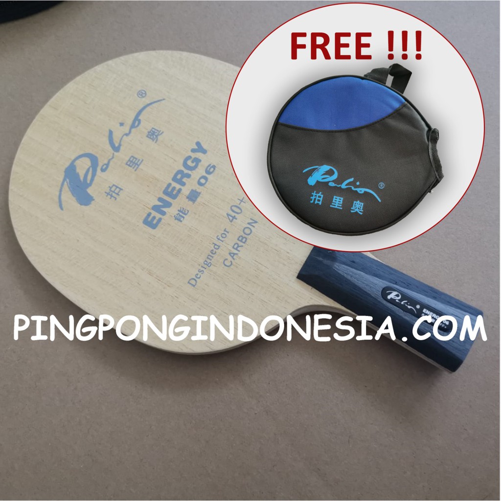Palio Energy 06 - Penhold - Blade Pingpong Kayu Pingpong Kayu Tenis Meja Bat Bet