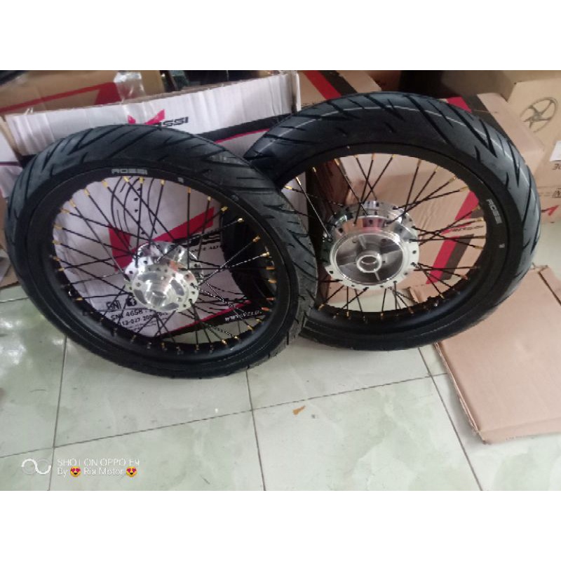 velg jari jari RX king ring 17 x215/185 plus ban