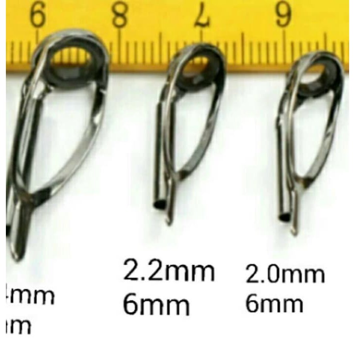 Titanium Top Ring Guide 6 Mm * 2.0 Mm / 2.2 Mm