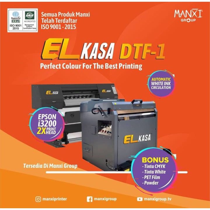 Paket Usaha Printer Elkasa DTF-1