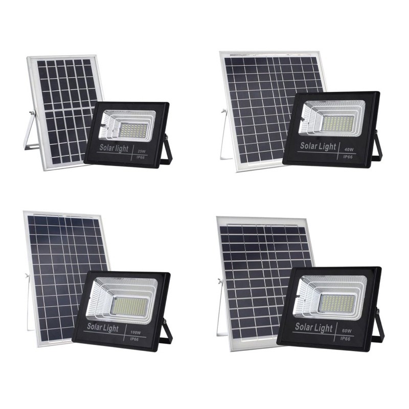 Lampu sorot solar panel 60 watt 60watt 60w lampu tembak led solar tenaga surya 60 watt