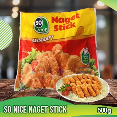 

So Nice Naget Stick Sedaaap | Kemasan 500g